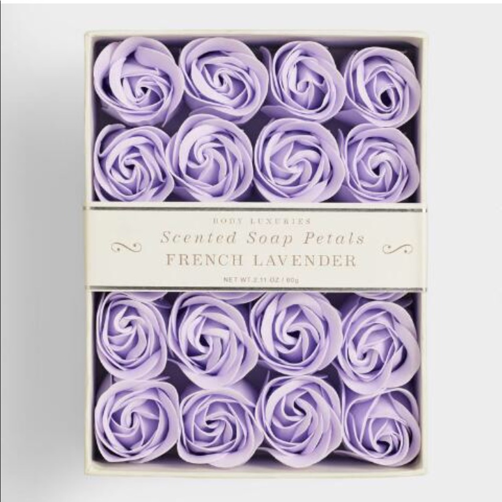French Lavender Scented Soap Petals